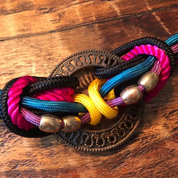 Vintage 1980 Accessories - 1980’s Vintage Rope Belt W37 L